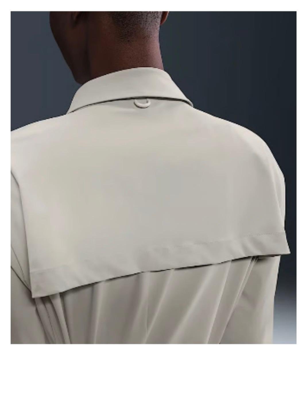 Abrigo Trench Beige Fruncido — 4