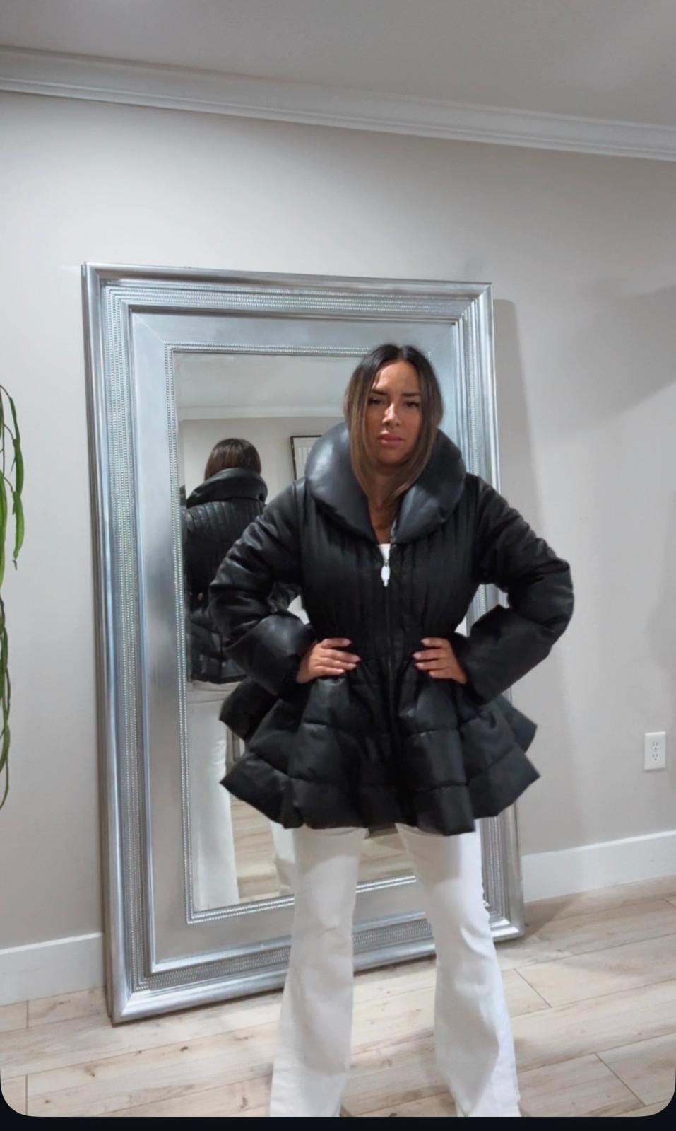 Chaqueta Puffer Negra