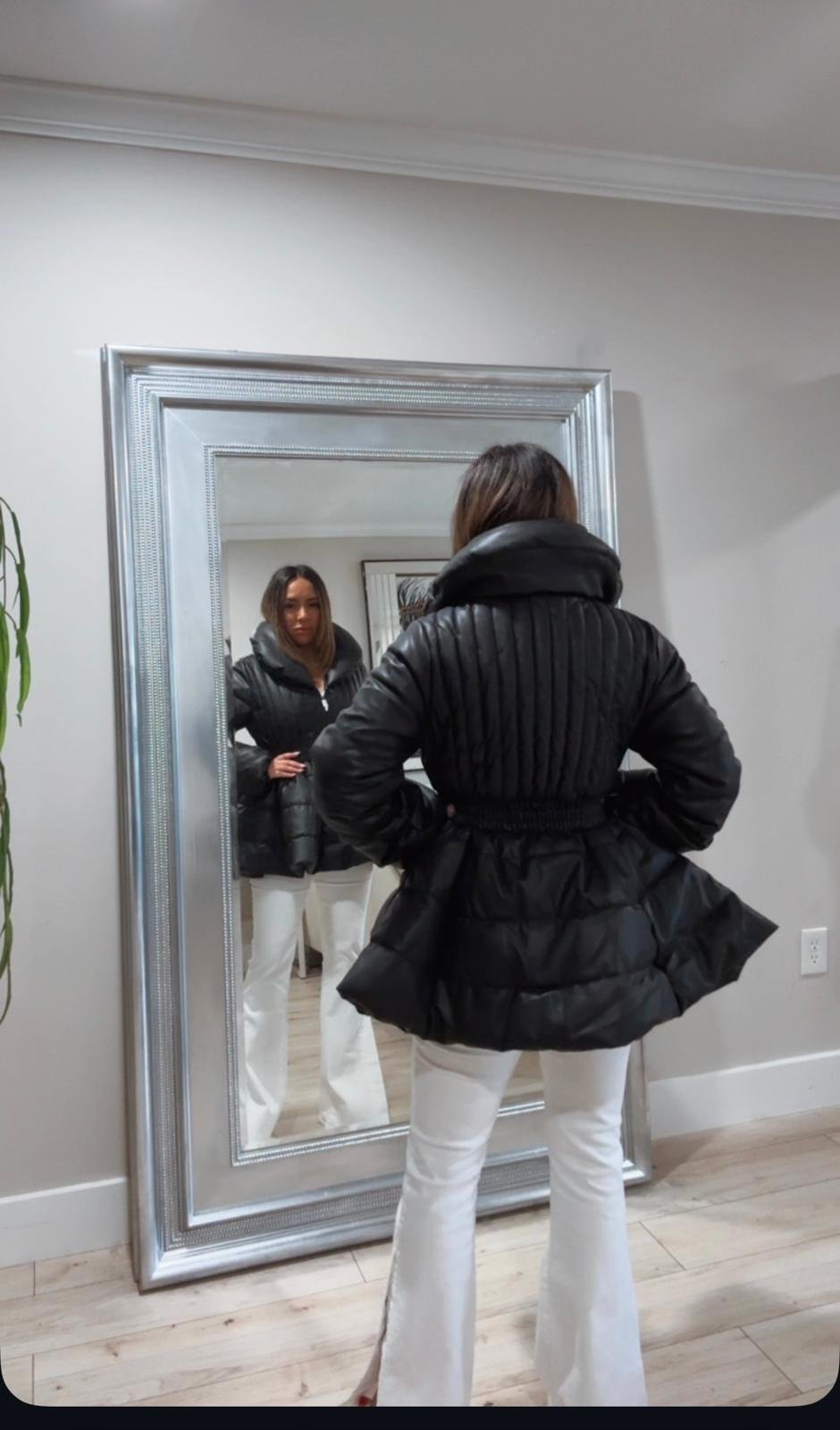 Chaqueta Puffer Negra — 3