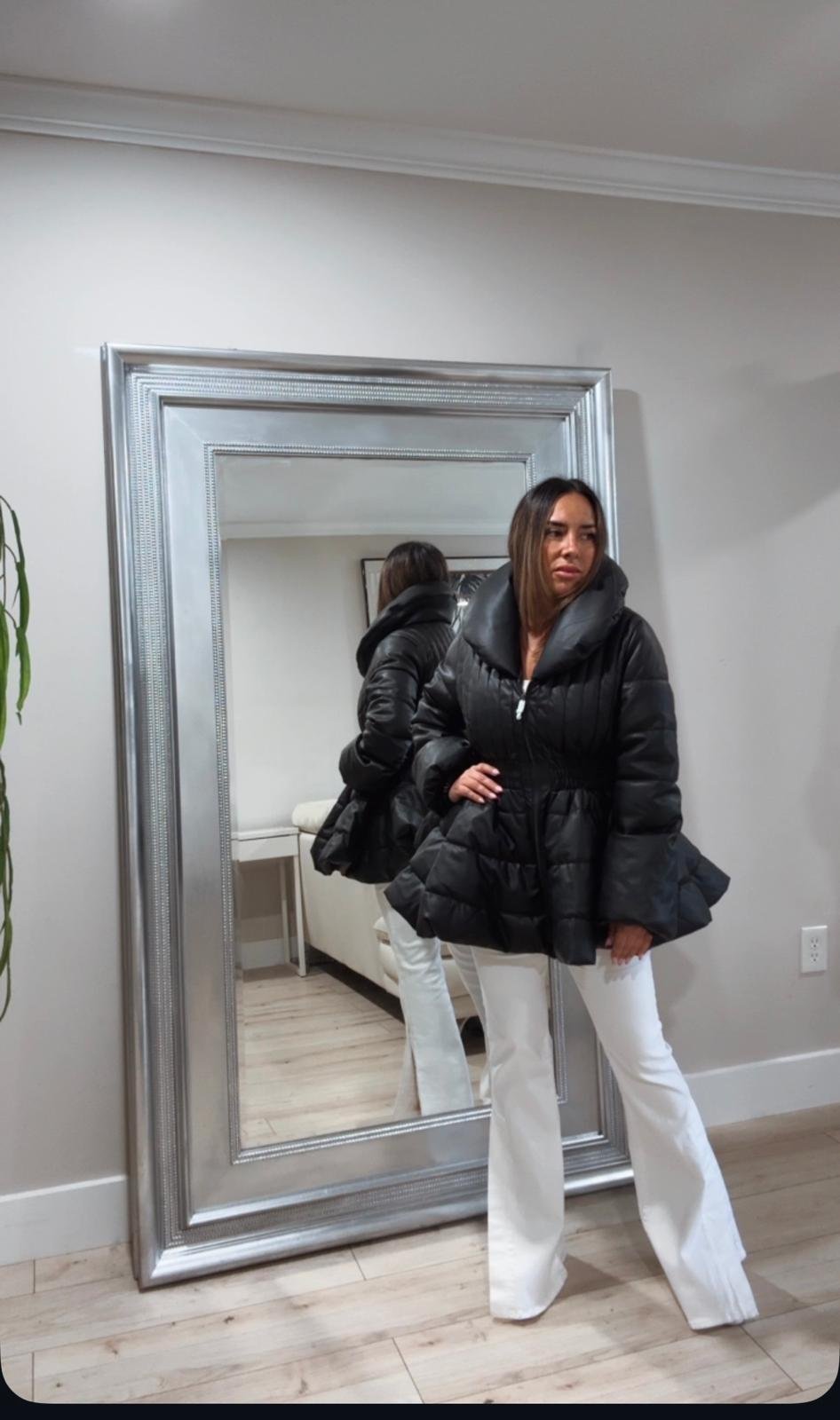 Chaqueta Puffer Negra — 4