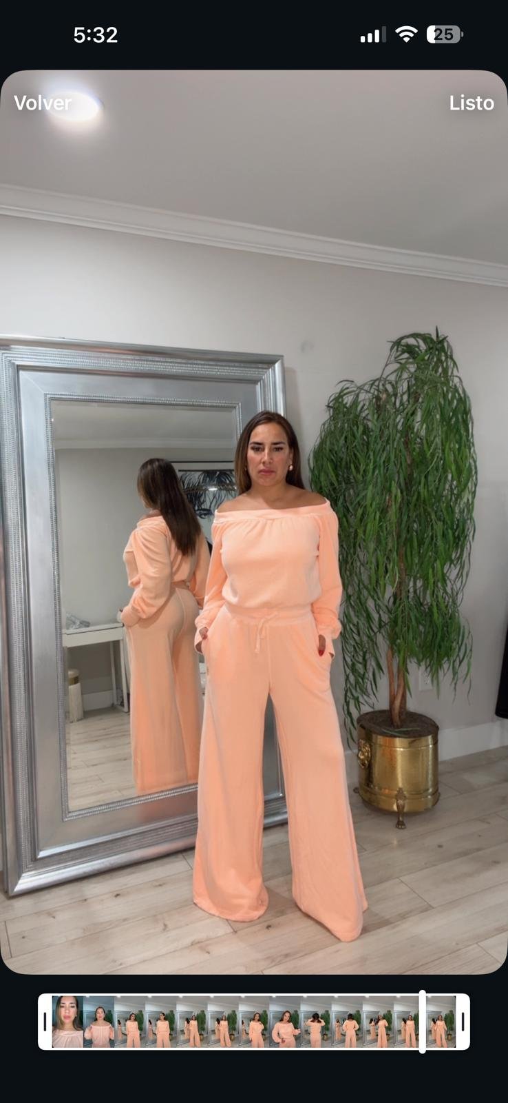 Conjunto Melocotón Wide Leg — 3