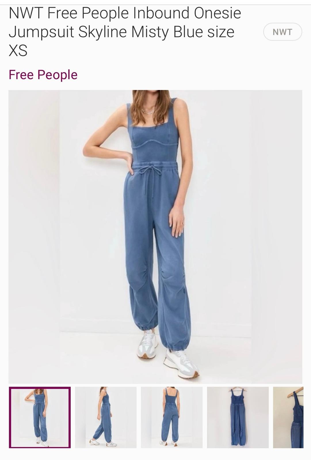 Enterizo Azul Free People
